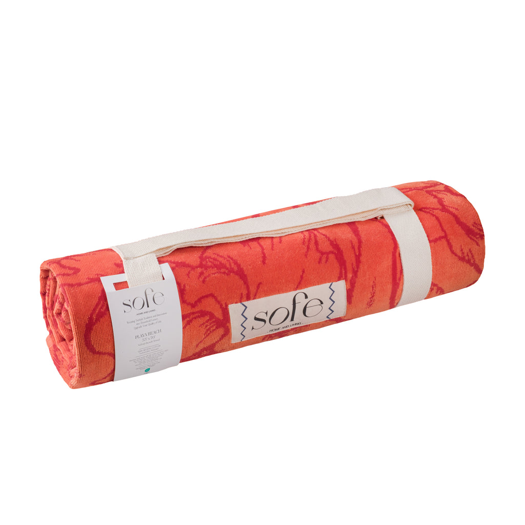 PLAYA Turkish Beach Towel - Flowers