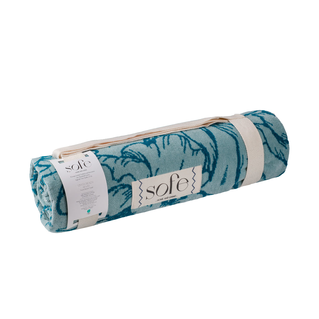 PLAYA Turkish Beach Towel - Flowers