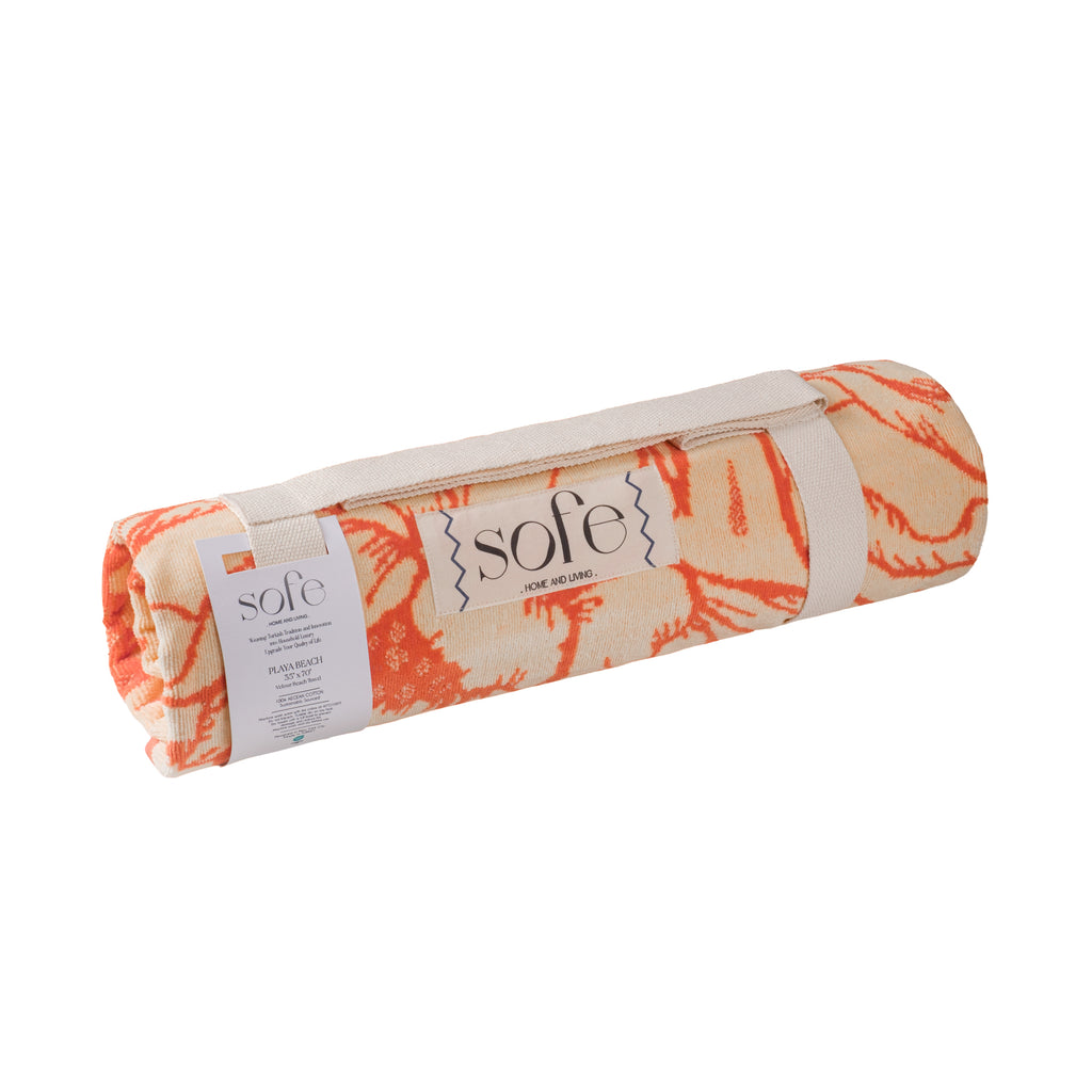 PLAYA Turkish Beach Towel - Flowers