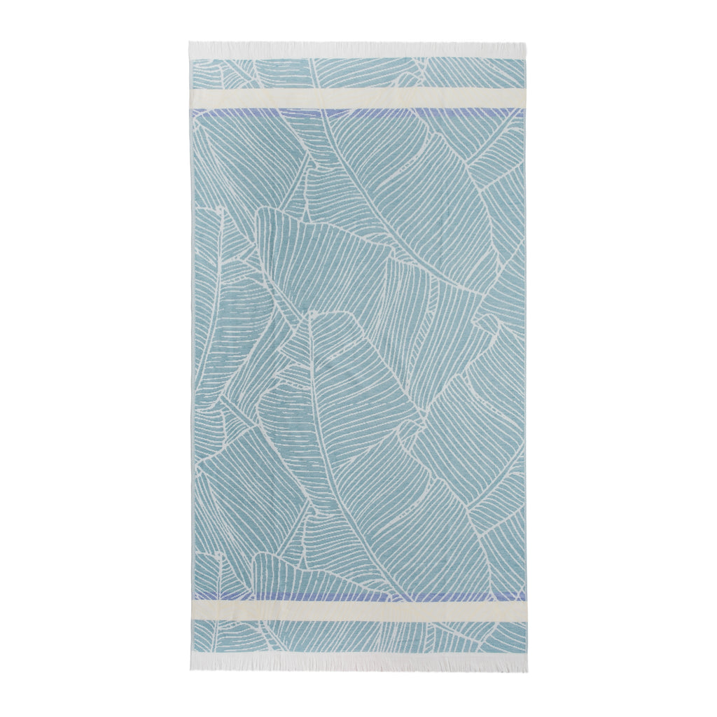 LINVIA Beach Towel - Leaves