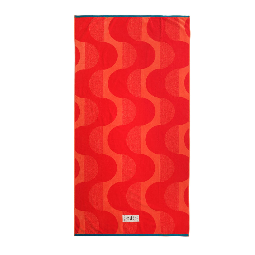 PLAYA Turkish Beach Towels - Waves