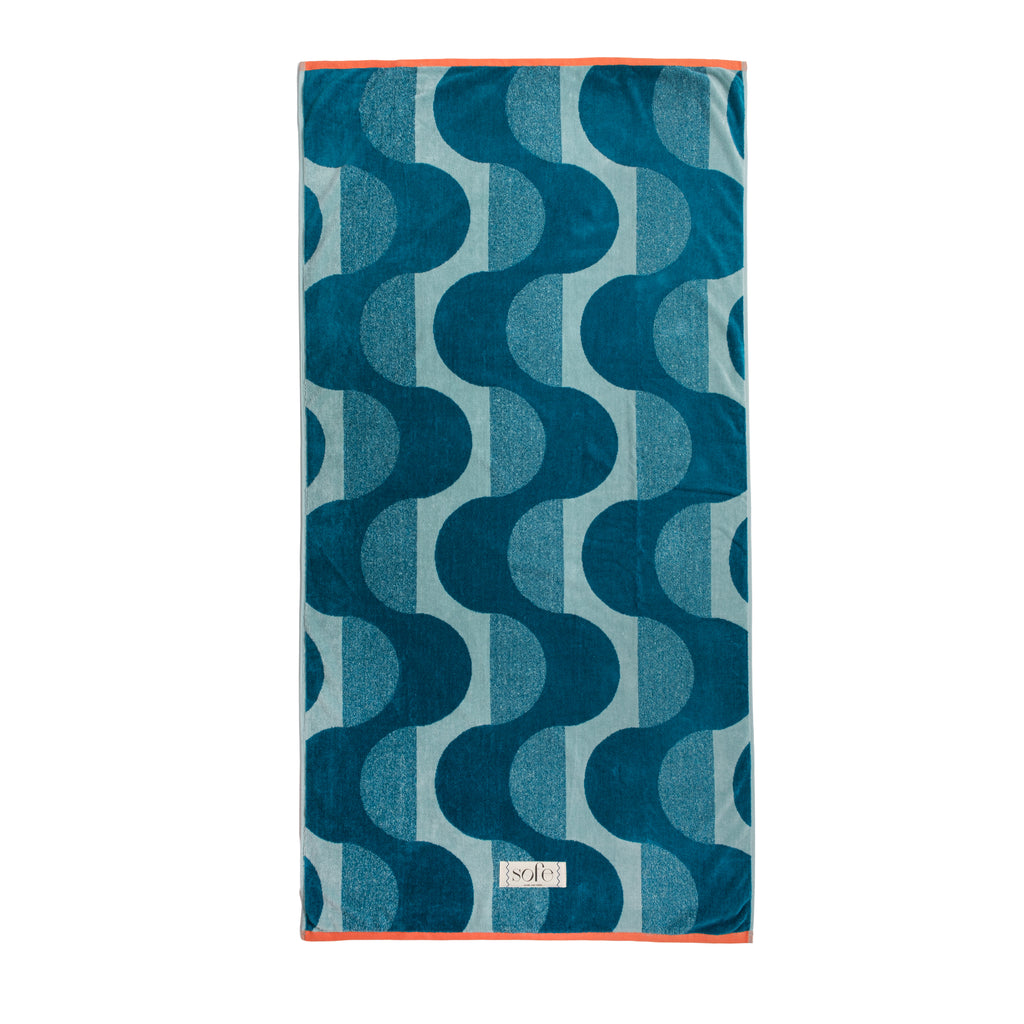 PLAYA Turkish Beach Towels - Waves