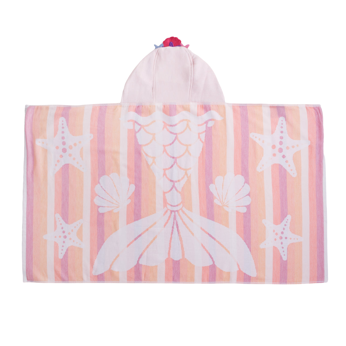 PONCHO Kids - Foutah Hooded Beach Towel