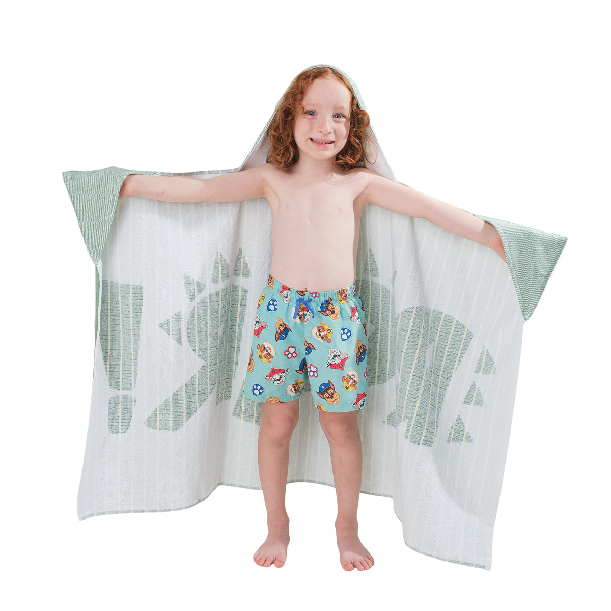 PONCHO Kids - Foutah Hooded Beach Towel