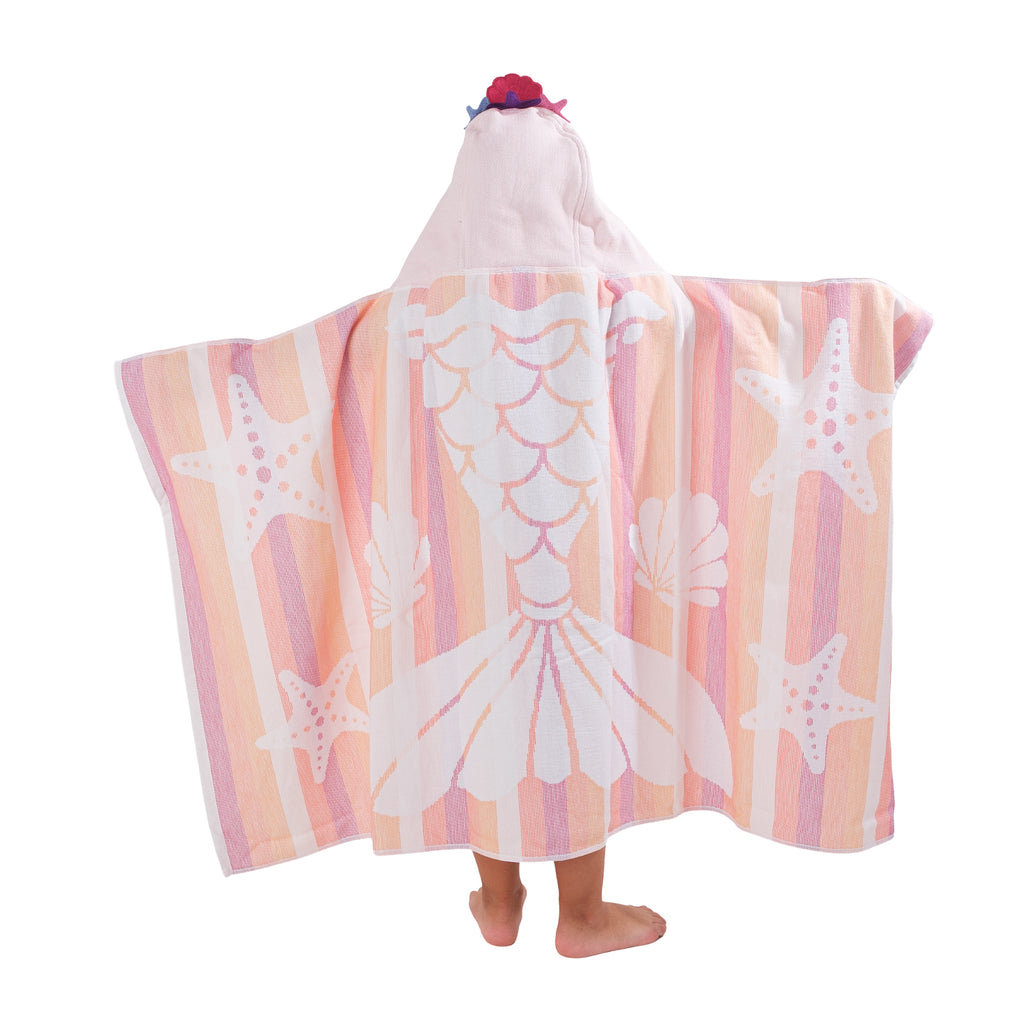 PONCHO Kids - Foutah Hooded Beach Towel