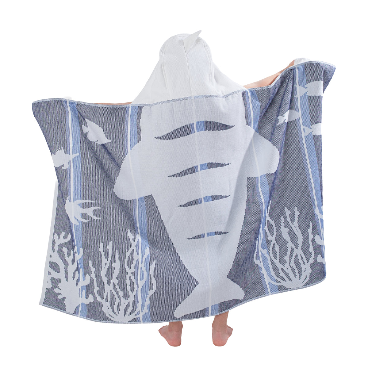PONCHO Kids - Foutah Hooded Beach Towel