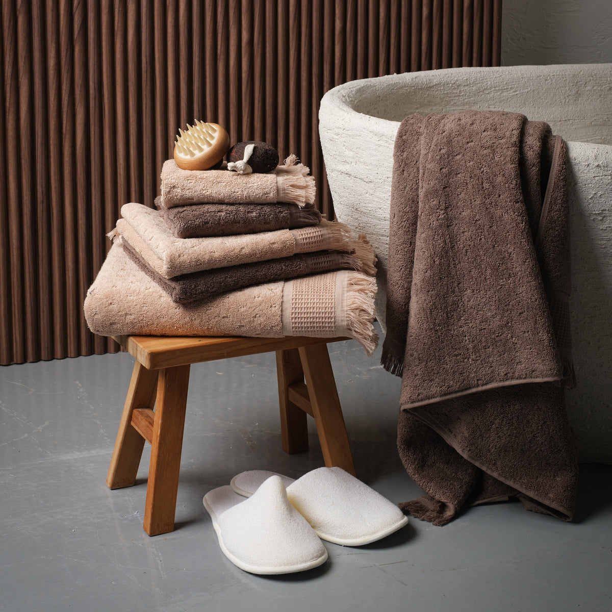 NADIAS Turkish Bath Towel Set