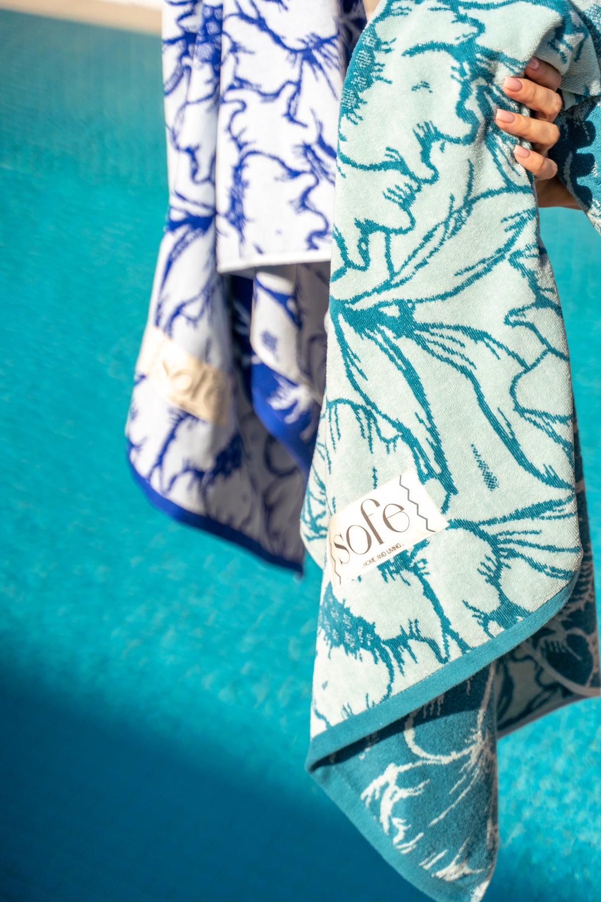 PLAYA Turkish Beach Towel - Flowers